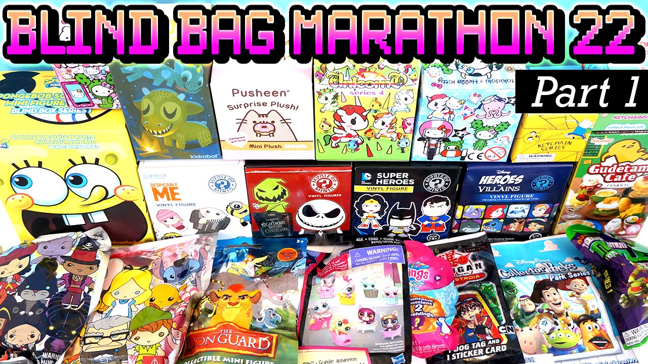 Марафон «Сюрприз-сумка» 22 — Часть 1 — Tokidoki, Hello Kitty, TMNT, Kidrobot, Funko, Disney и др.