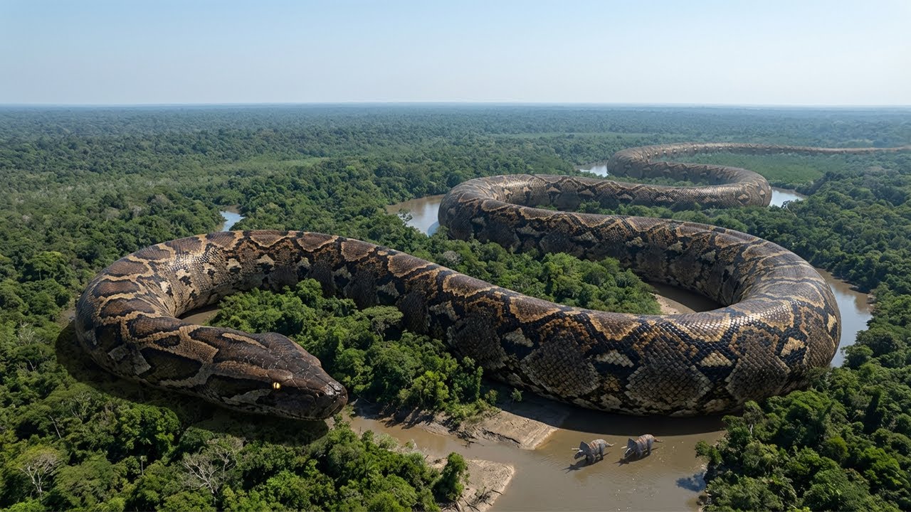 Triceratops vs Titanoboa – The Deadliest Battle in Ancient History.