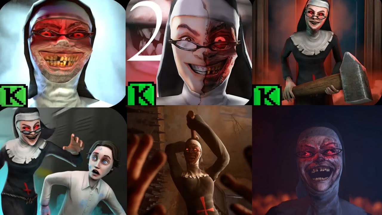All Evil Nun Trailer - Evil Nun Evolution by Keplerians