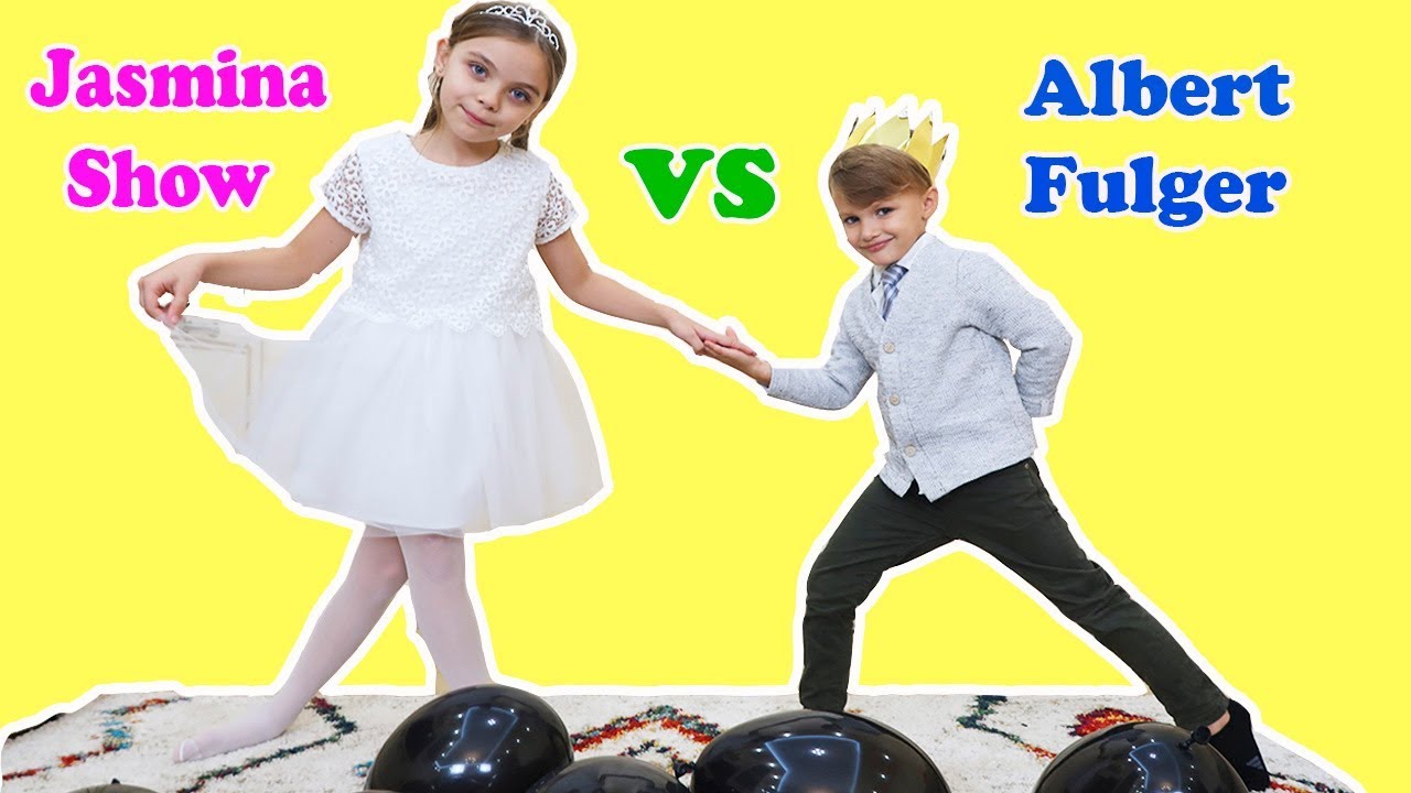 PRINT SI PRINTESA ! Challenge AMUZANT cu Printul ALBERT si Printesa JASMINA