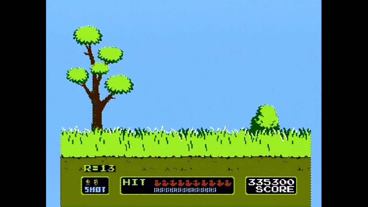 Duck Hunt - 1 Duck (Actual NES Capture)