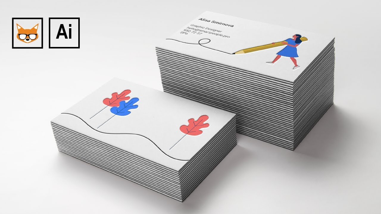 Как сделать визитку в Adobe Illustrator и подготовить ее к печати. Основные технические требования.
