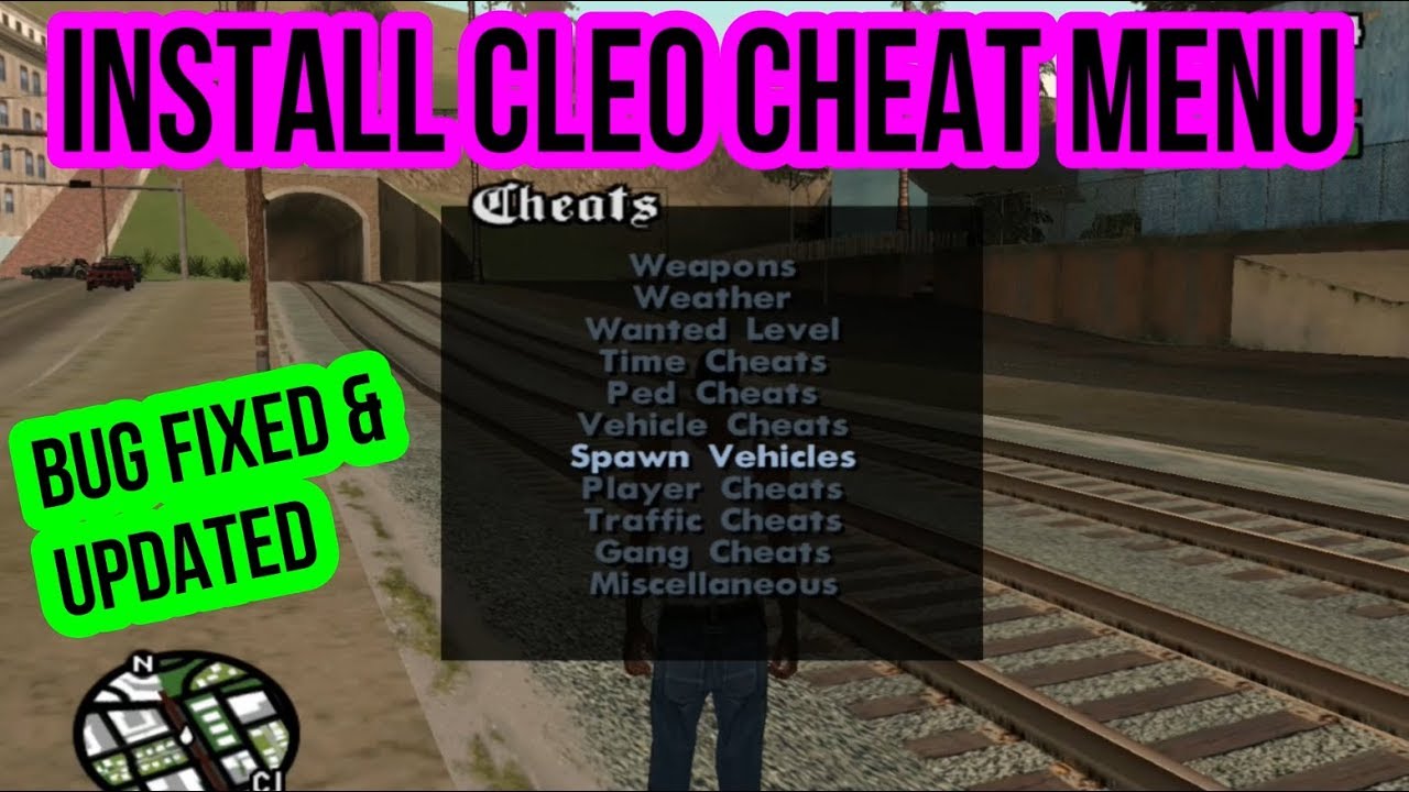 How to Install CLEO (MOD) Cheat Menu in GTA San Andreas