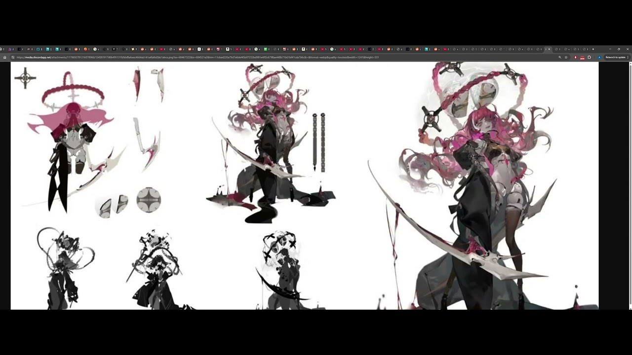 Showing some Original Morimens Concept Art