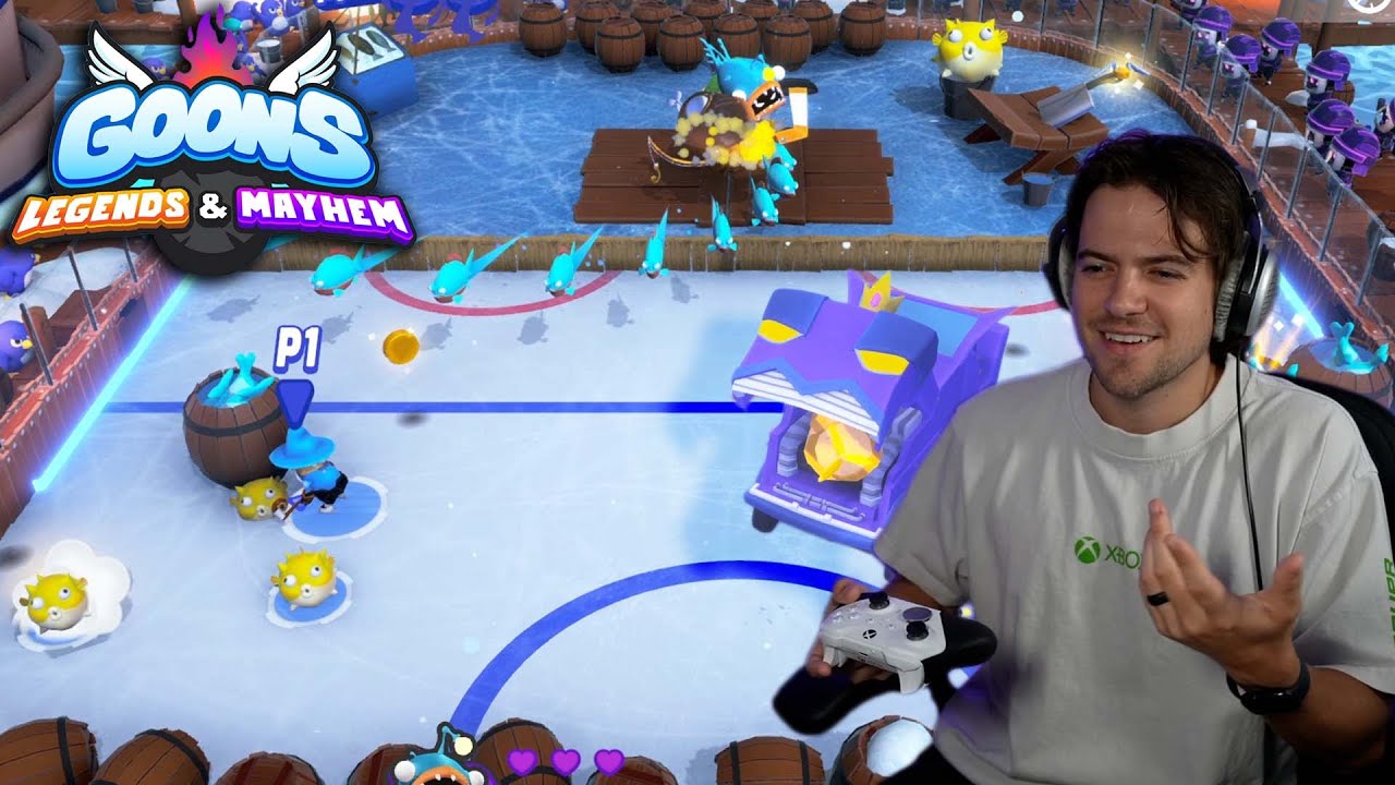 Mario Party... но это хоккей.