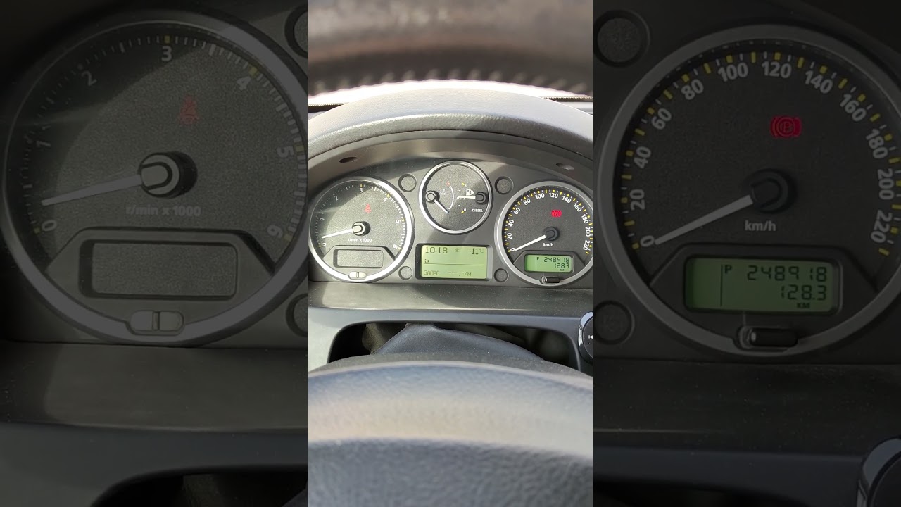 Холодный запуск дизеля Land Rover Frellander 2