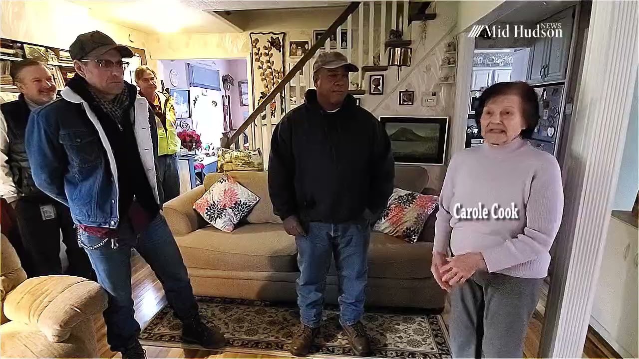 NYS DOT Workers Assist Senior Citizen