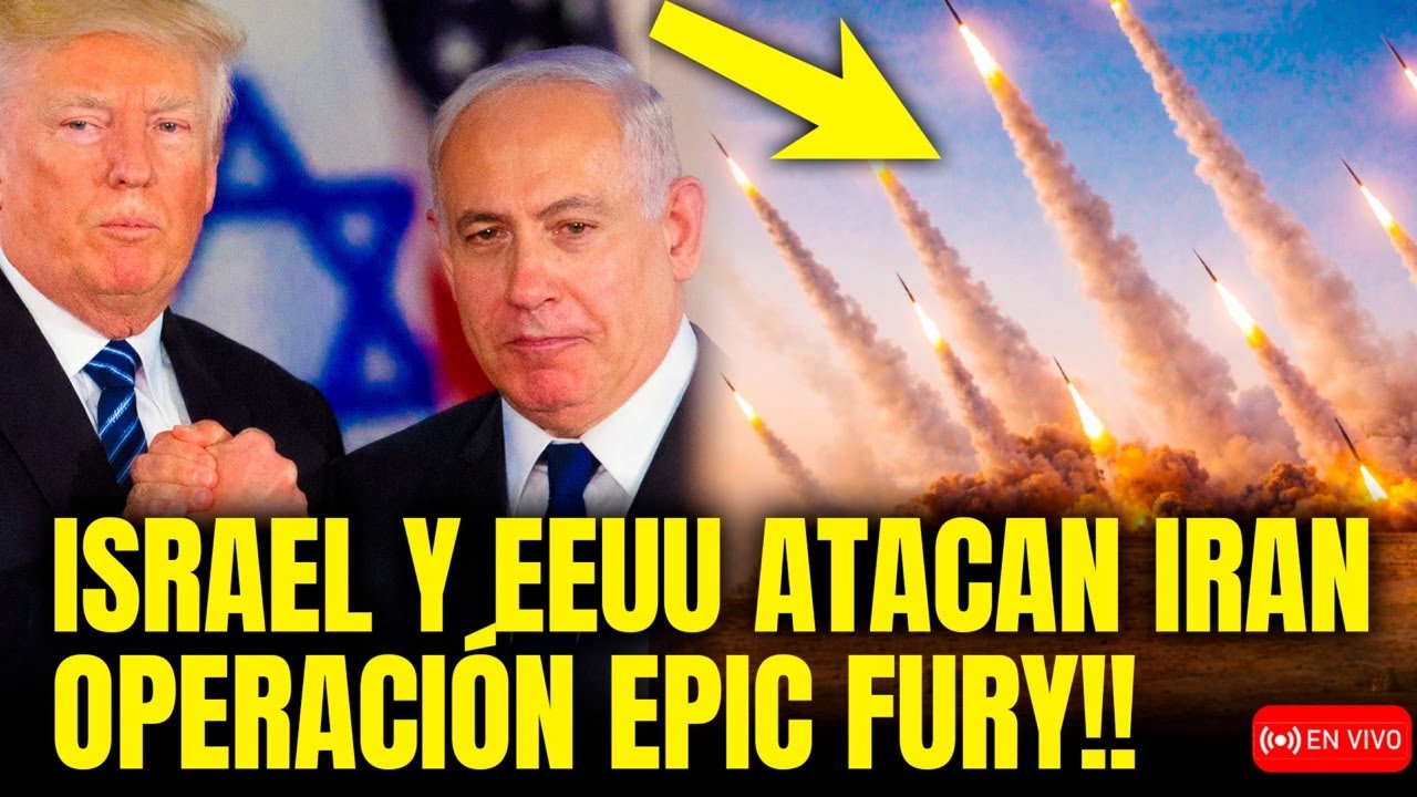 🚨 ISRAEL Y EEUU DECLARAN LA GUERRA A IRAN! La Operación Epic Fury  en el Golfo Pérsico!