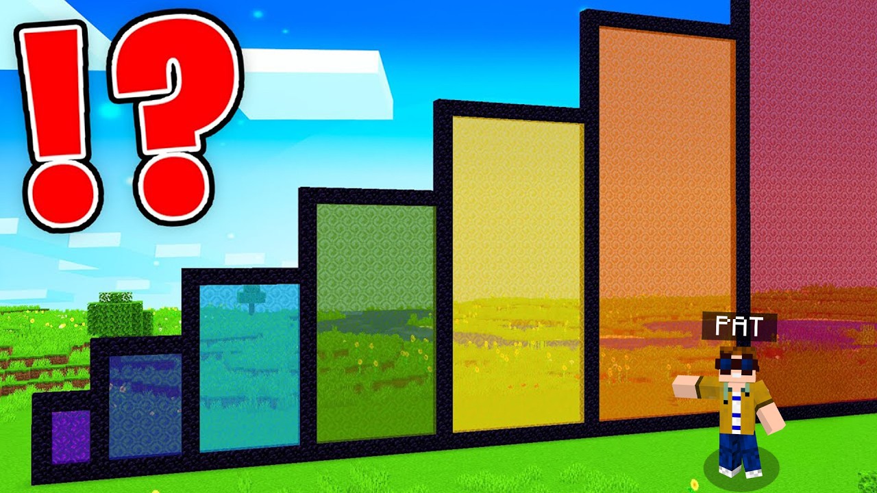 Ich FINDE ALLE GEHEIMEN PORTAL in Minecraft!