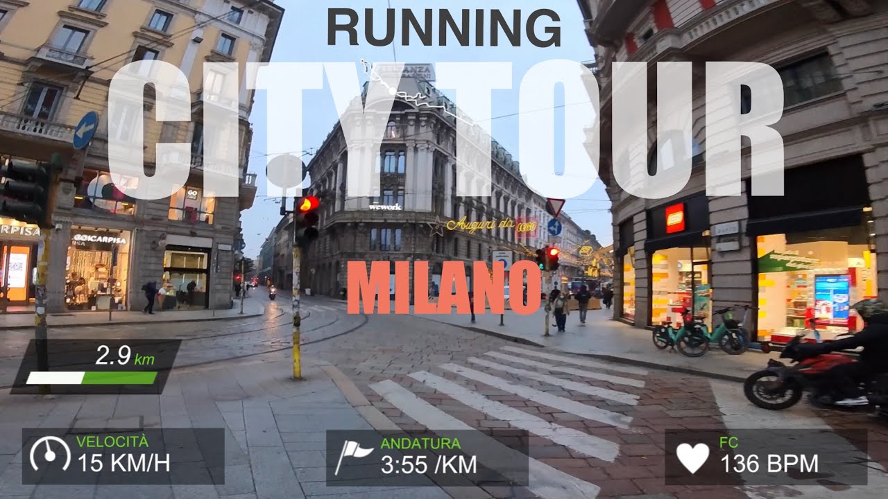 CORRO PER IL CENTRO DI MILANO. (Venerdì 6 dicembre 2024)