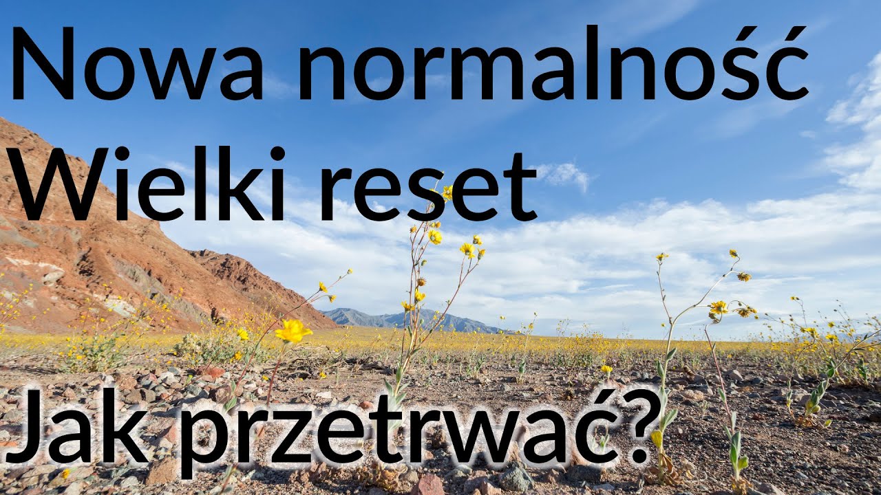 Nowa normalność, nowy ład, wielki reset: jak się przygotować?