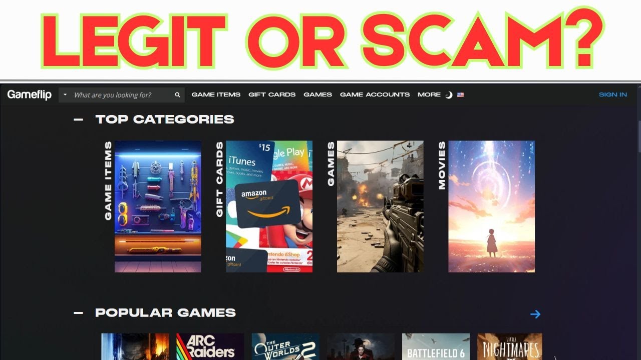Gameflip.com Reviews - Is Gameflip Legit or Scam?