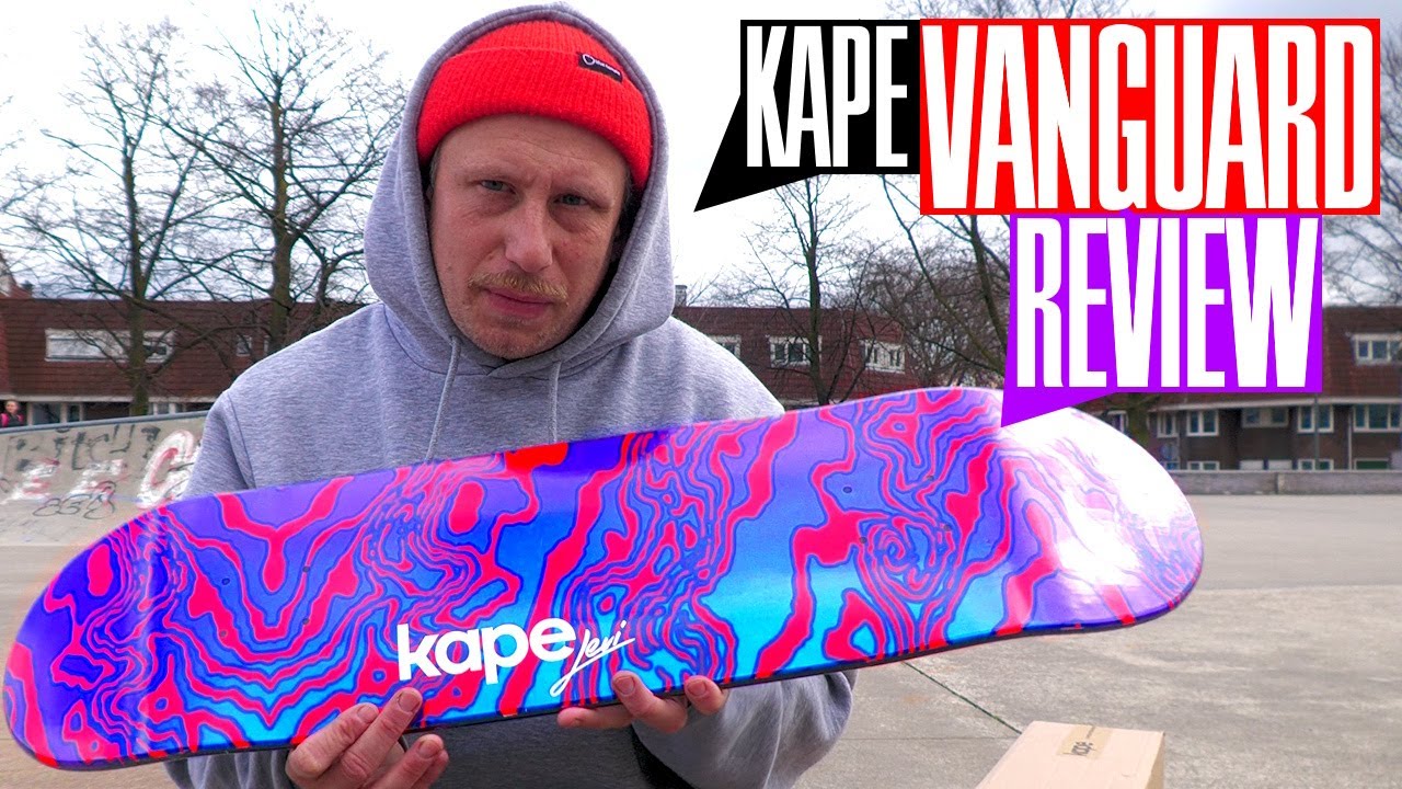 ICH TESTE EIN PLASTIK SKATEBOARD VON KAPE VANGUARD LEVI PRO MODEL AUS RECYCLED OCEAN PLASTICS REVIEW