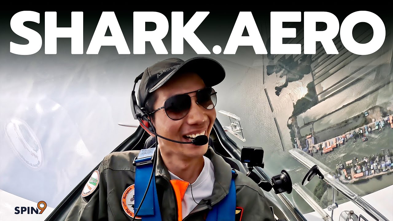 [spin9] รีวิว Shark Aero เครื่องบินสปอร์ตสายซิ่ง เร็ว แรง ทำสถิติบินเดี่ยวรอบโลกมาแล้ว