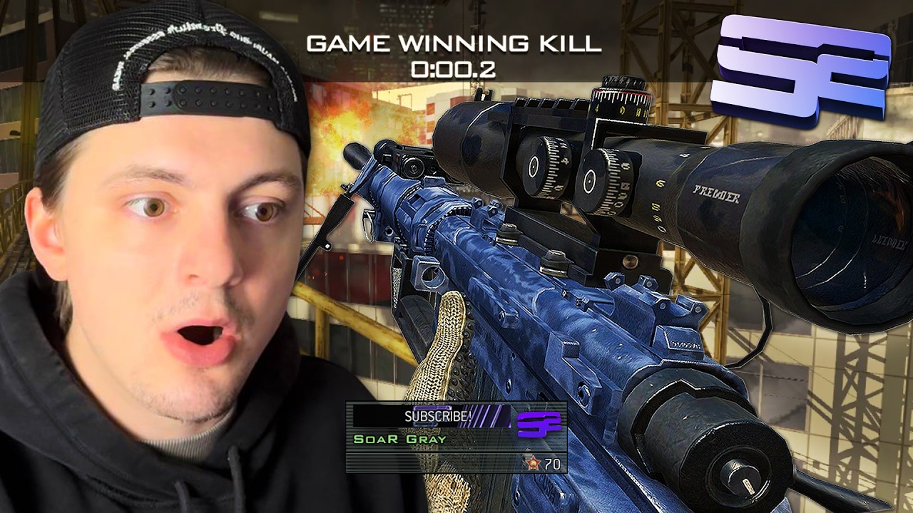 We hit the CRAZIEST TRICKSHOTS on MW2! (24 SHOTS)