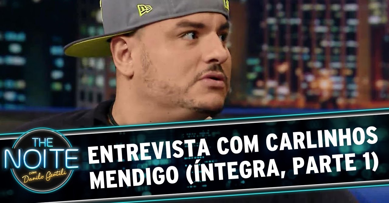 The Noite 07/04/14 (Parte 1) - Carlinhos Mendigo