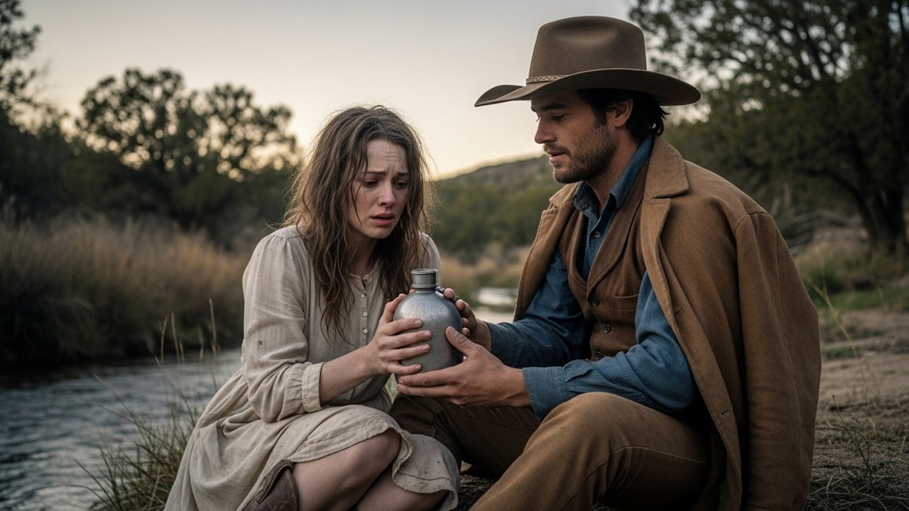 The Cowboy Found Her When Hope Had Left Her Heart, He Sat With Her Until The Dawn Came Up Again