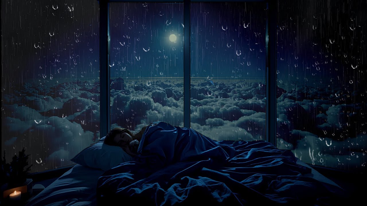 Midnight Cloud Dreams – Deep Sleep and Calming Night Ambience 🌙☁️💤✨
