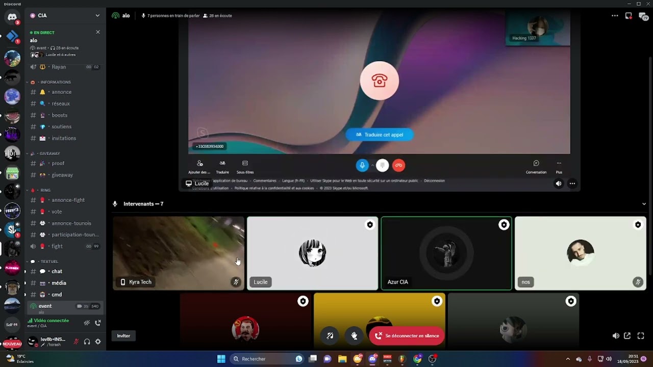 Discord SWAT + CAM en direct KyraTech SWAT en direct discord FR