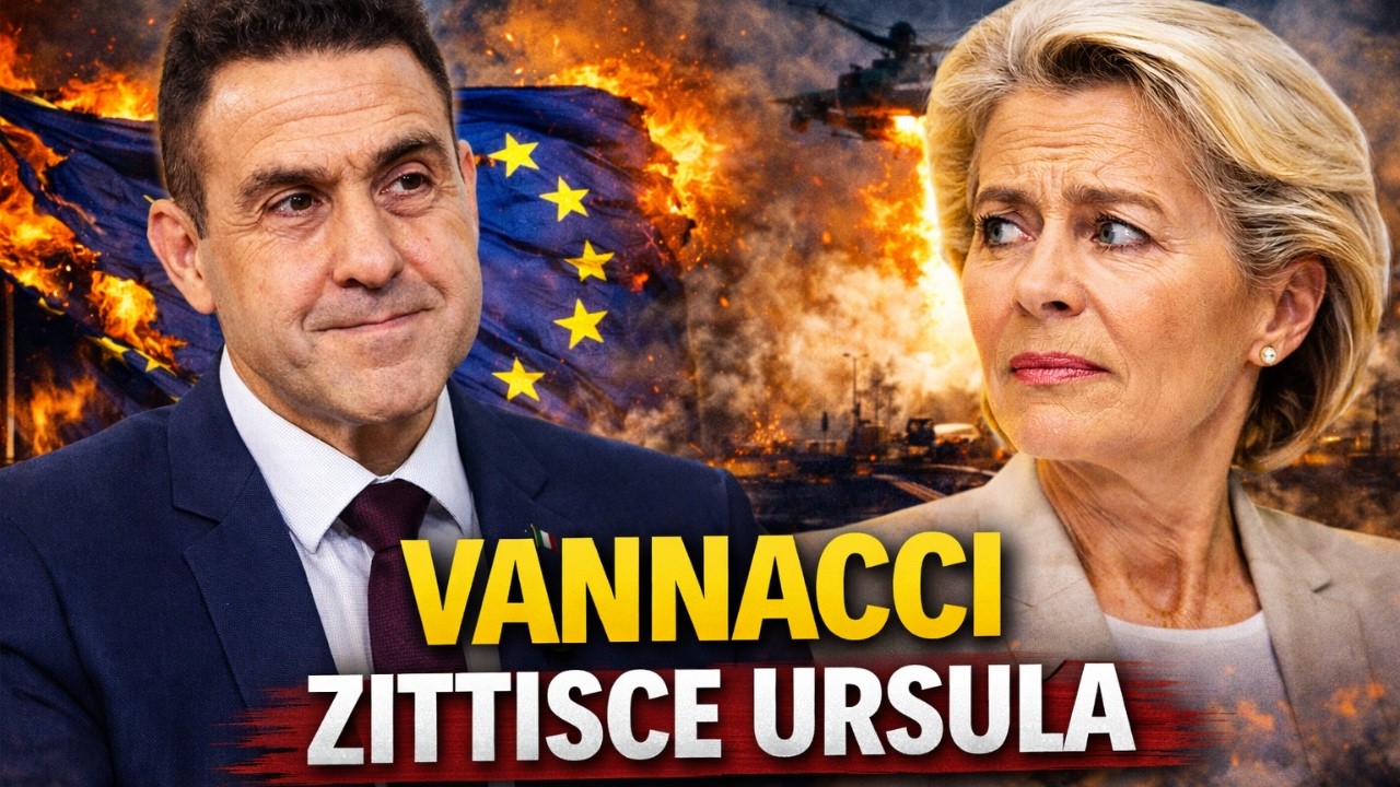 VANNACCI SENZA FRENI CONTRO LA VON DER LEYEN: ERI AL TELEFONO CON TRUMP?