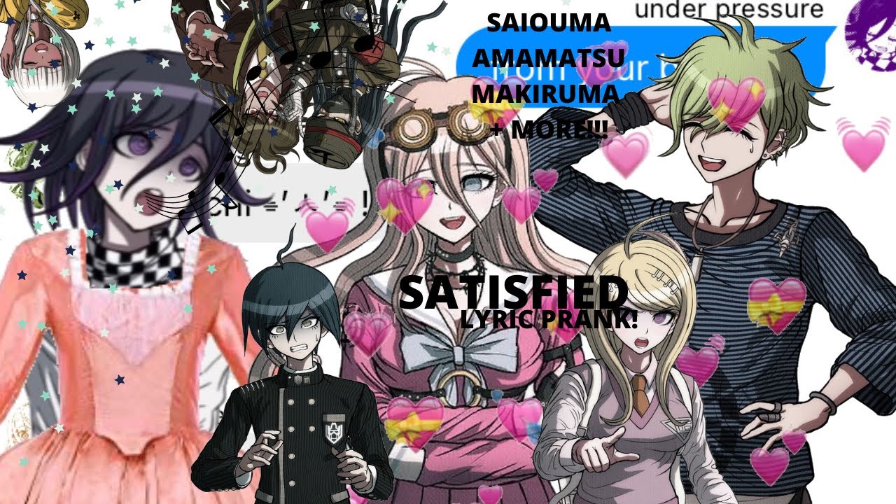 WHO CANT BE SATISFIED??? saiouma lyric prank (satisfied -hamilton)
