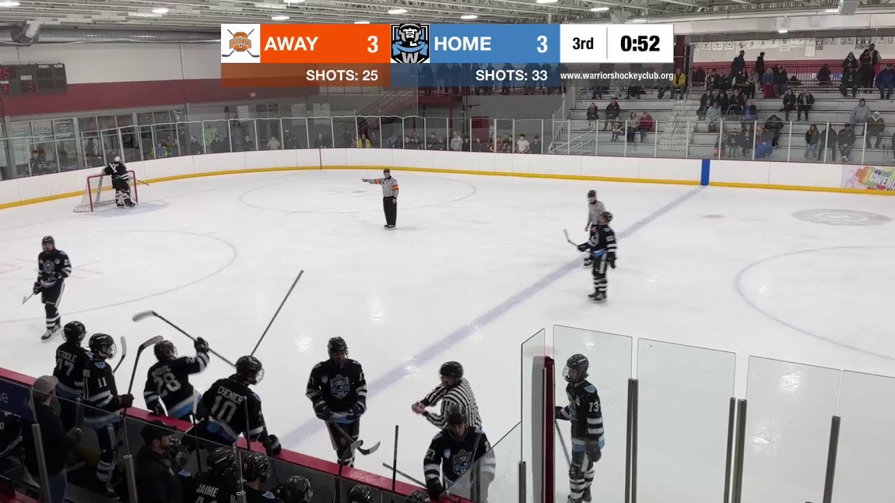 Warriors Varsity vs. OPRF` at Canlan Ice Arena