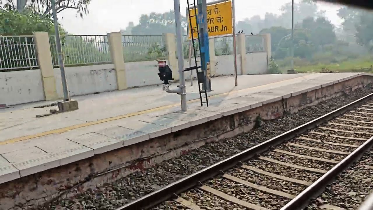 Ludhiana Junction to Phagwara - onboard Amritsar Intercity Express (12411) - raw tracksounds