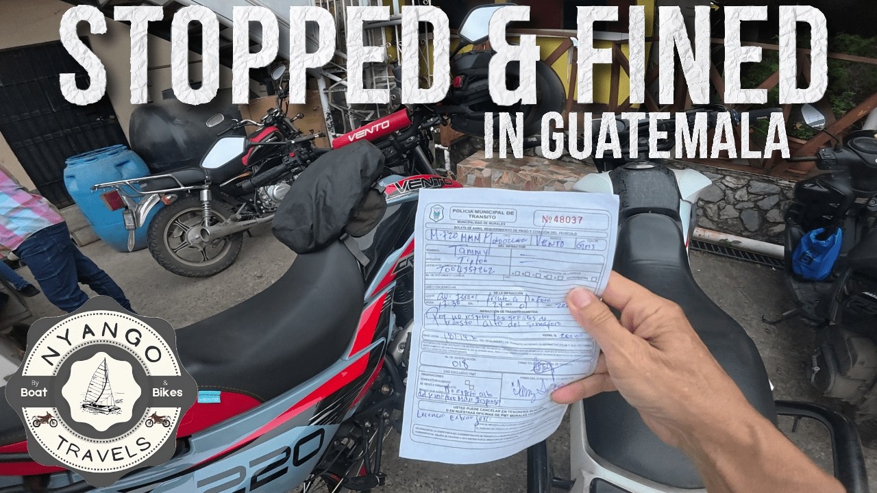 Bad Luck in Threes: Funeral Procession, Broken Camera & First Traffic Fine in Guatemala.  S1|E21
