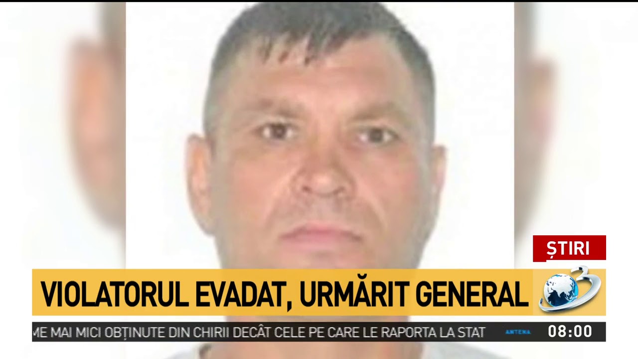 Alertă generală! Un violator periculos a evadat din Penitenciarul din Botoșani