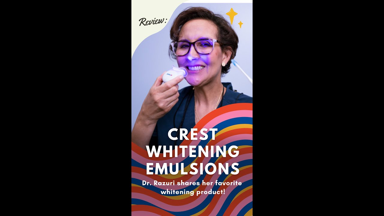#Shorts Review: Crest Whitening Emulsions