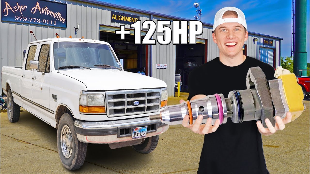 Я установил самые популярные форсунки на свой 7,3-литровый Powerstroke