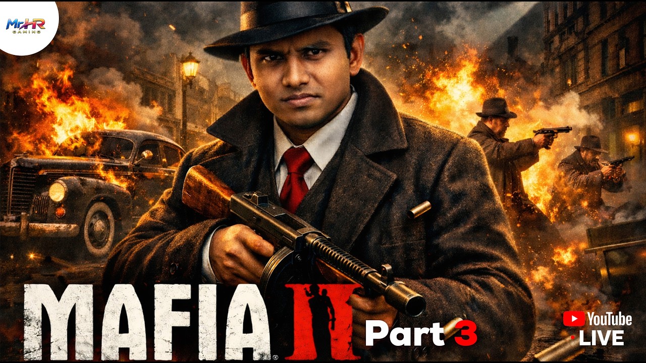 🔴 Mafia 2 Live Stream | Mr HR Gaming | Classic Mafia Story Begins! | Part 3