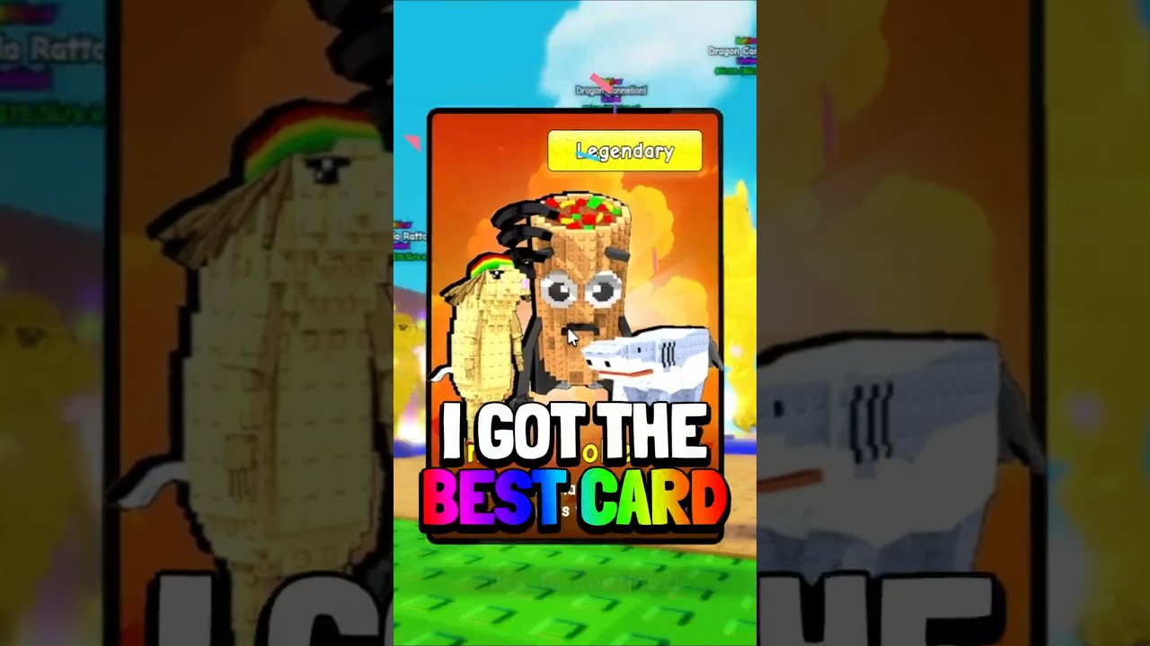 I got one of the BEST CARDS in Plants Vs Brainrots #roblox #robloxfyp #plantsvsbrainrots