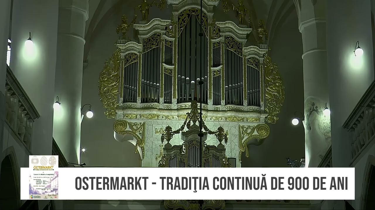 Csengeri Kostyak Zsuzsa - Concert de orgă în Biserica Evanghelică din Bistrița - martie 2024