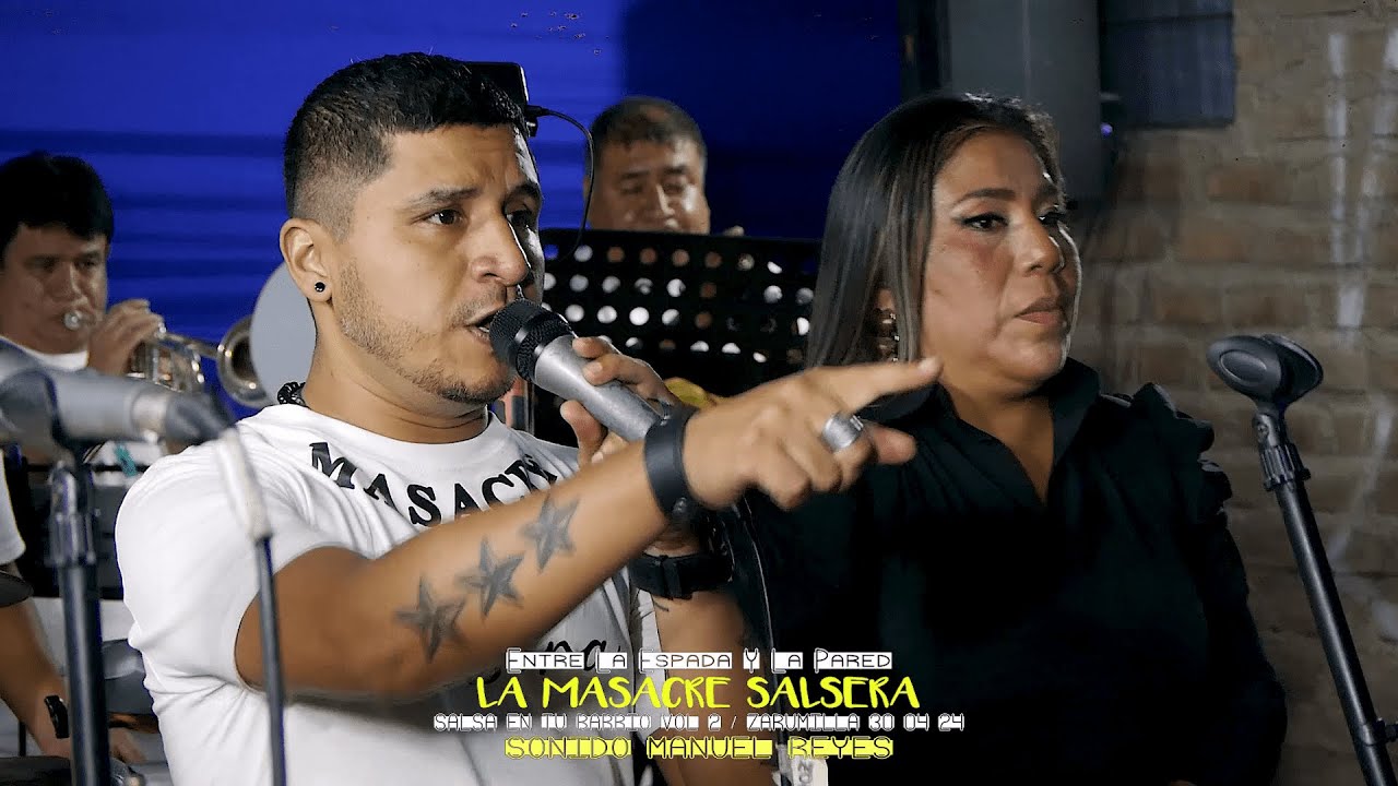 Entre La Espada y La Pared ❌ La Masacre Salsera  🎼 Salsa En Tu Barrio Vol 2 - Los Olivos 30.04.24