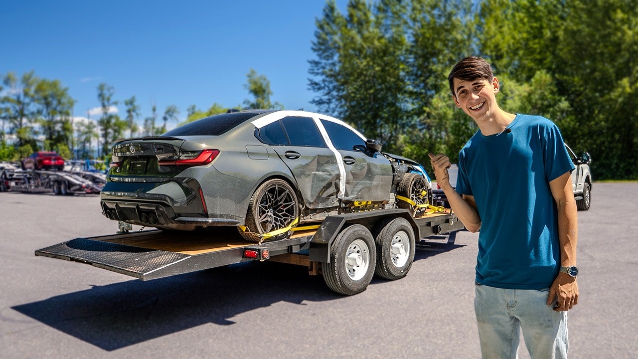 Я купил разбитый M3 Competition!
