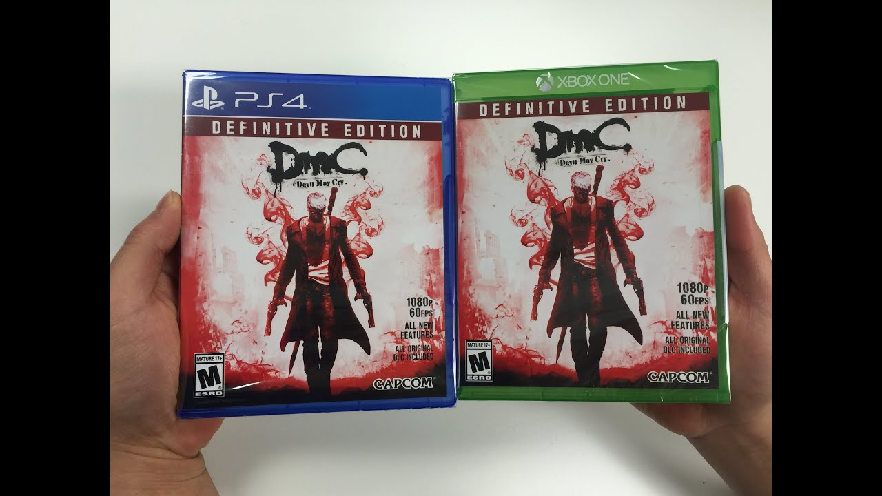 DmC Devil May Cry Definitive Edition (PS4 / Xbox One) Unboxing !!