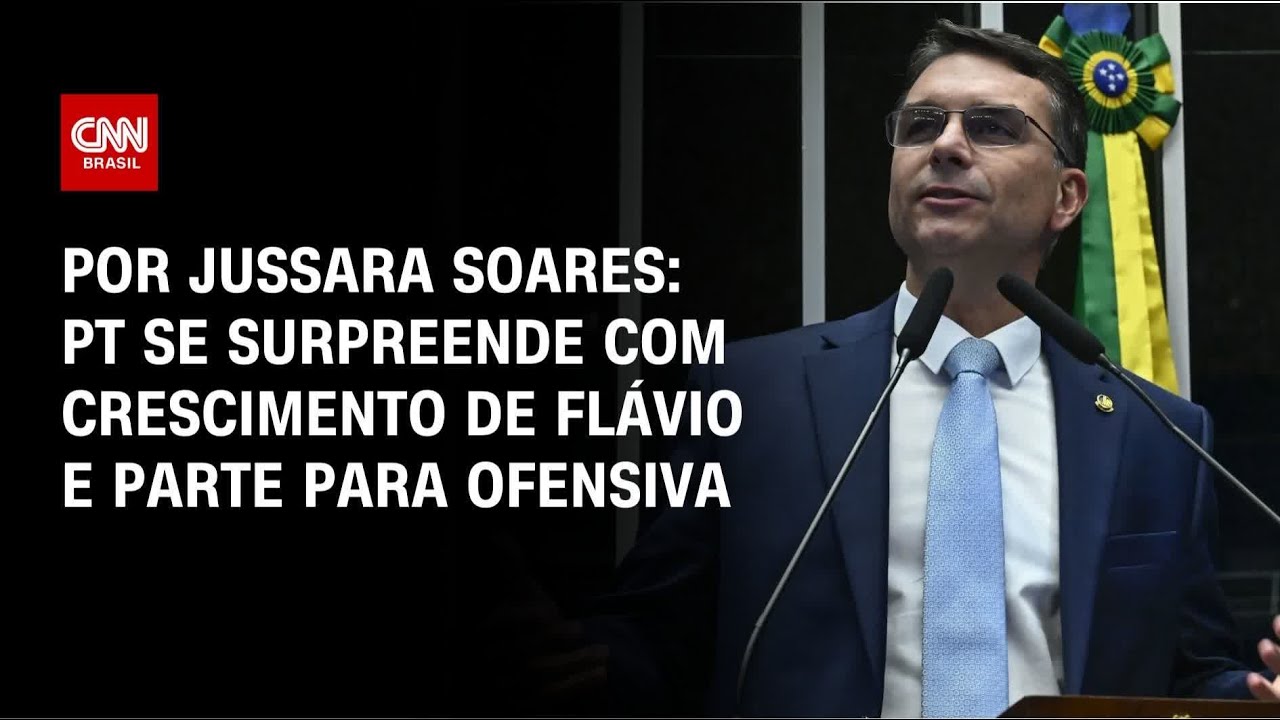 Análise: PT se surpreende com crescimento de Flávio e parte para ofensiva | CNN PRIME TIME