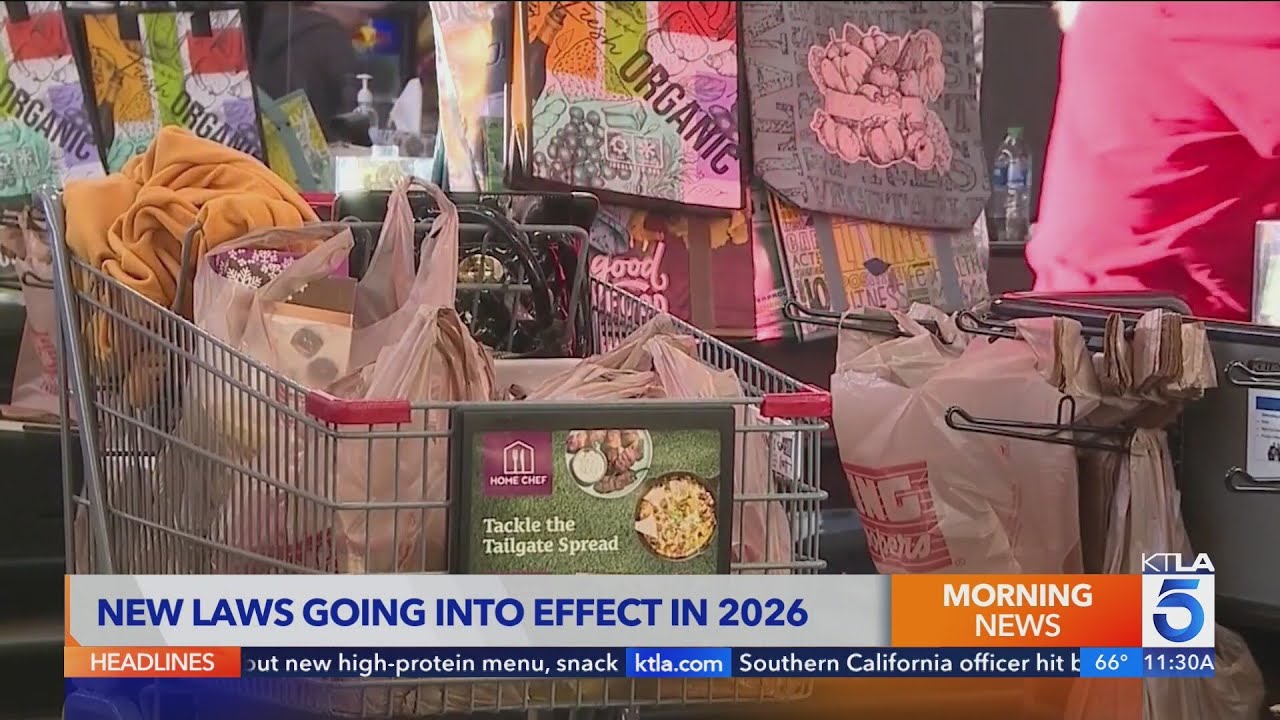 California laws going into effect in 2026