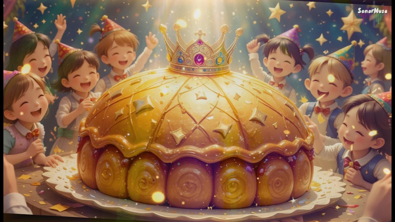 La Galette Magique – Chanson comptine pour enfant Dynamique et Dansante pour S'amuser 🍰✨SonarMuse