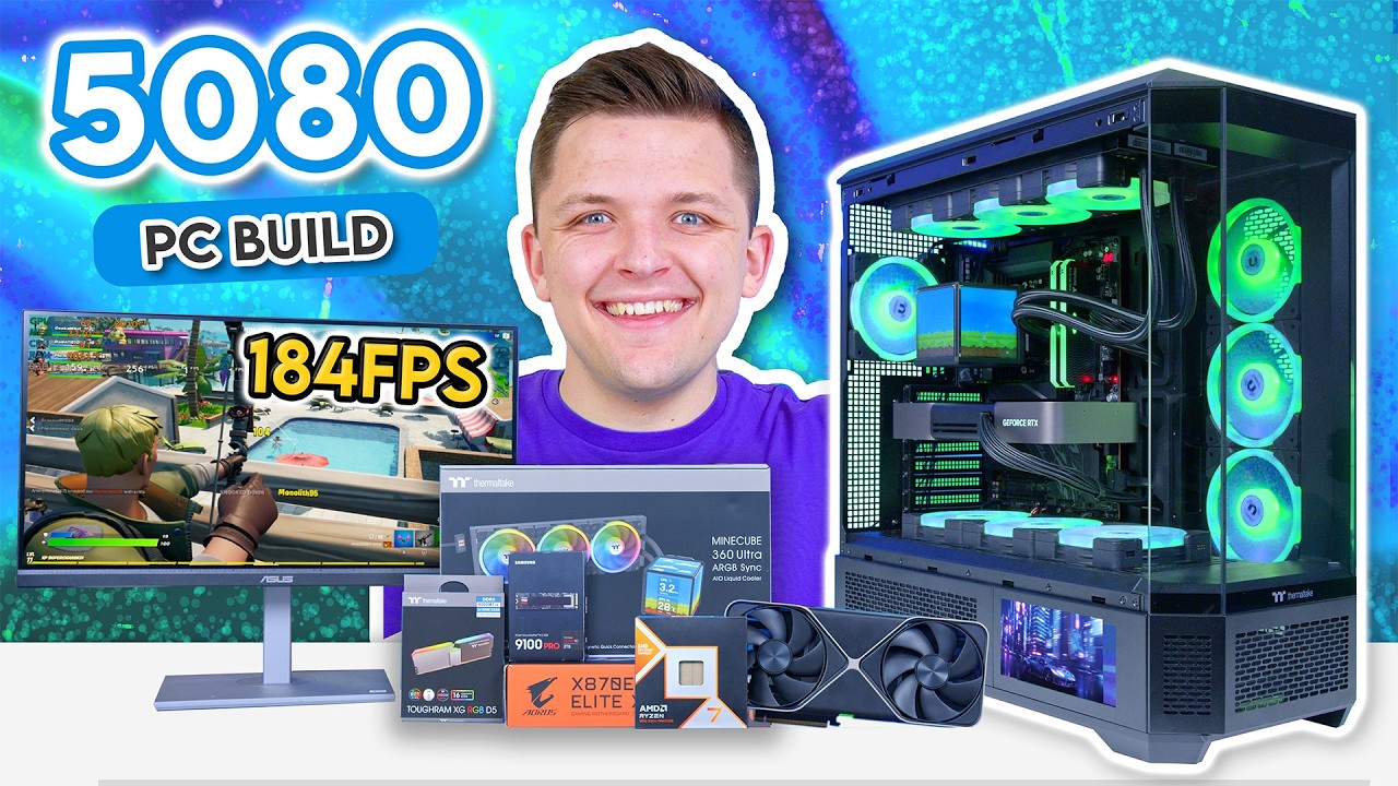 Собираю ПОТРЯСАЮЩИЙ игровой ПК для 4K в 2026 году! 😃 [Полное руководство по сборке с тестами прои...