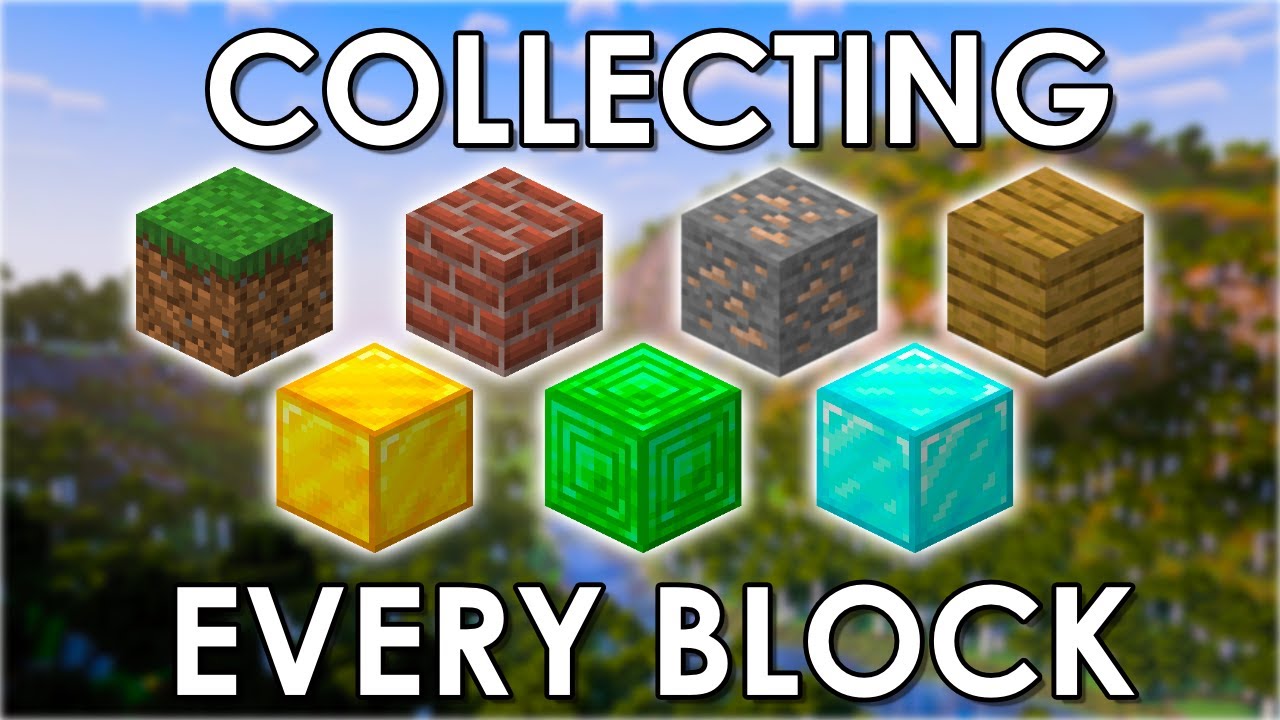 We Can't End Stream Until We Collect Every Block in Minecraft