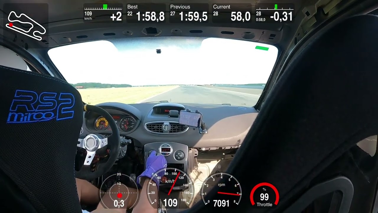 Clio 3 RS - Silesia Ring - Hot Hatch Cup 2023