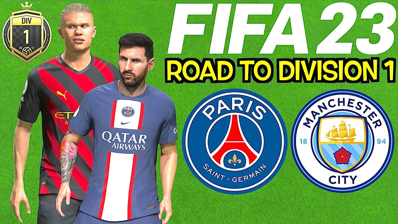 FIFA 23 Online Seasons #77 - Road To Division 1 - PSG vs Man City
