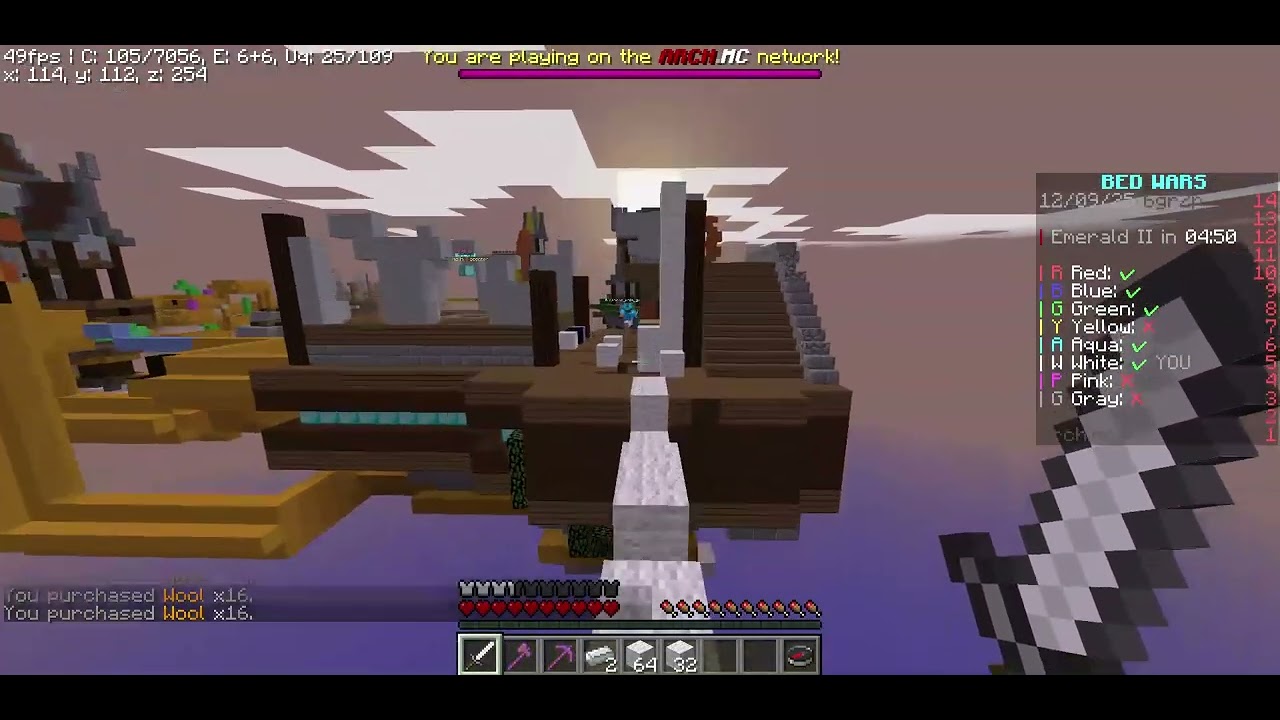 Day 1 of posting bedwars untill i get 100 subscribers!!!!