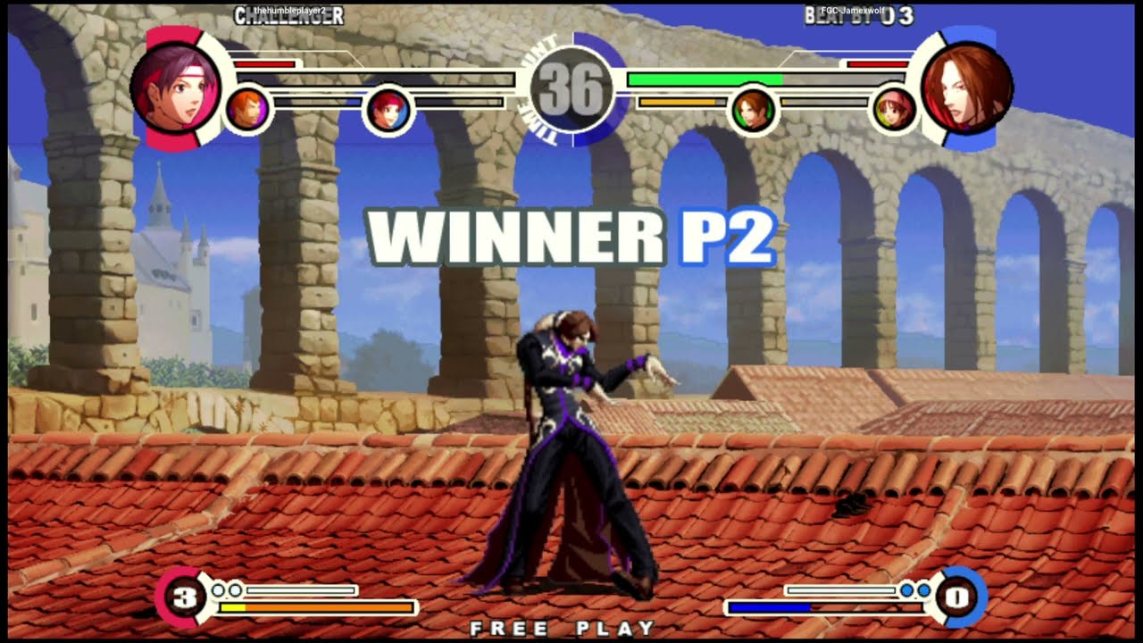 KOF XI | thehumbleplayer2 VS FGC-Jamexwolf  | 🇲🇽🇺🇸 Fightcade Flycast #fightcade2 #fightcade #kof