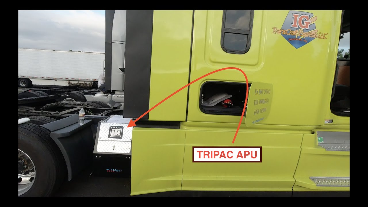 Установка APU часть 1 /  Termo King tripac APU install part 1