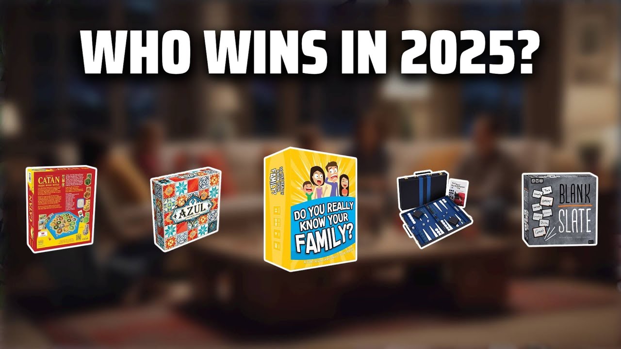 The Top 5 Best Family Board Games in 2025 - Must Watch Before Buying!