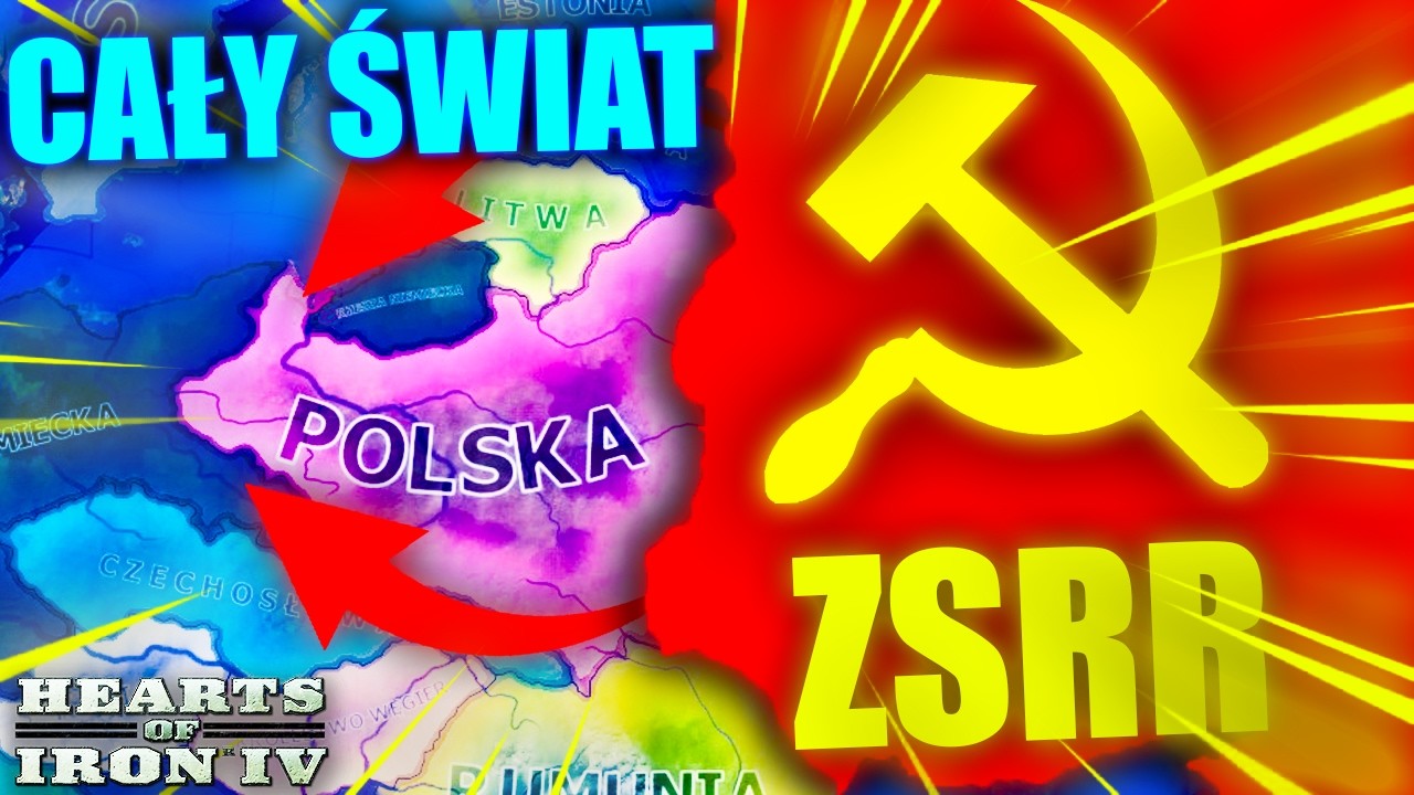JAK POWSTAŁ I UPADŁ WIELKI ZSRR w Hearts of Iron 4