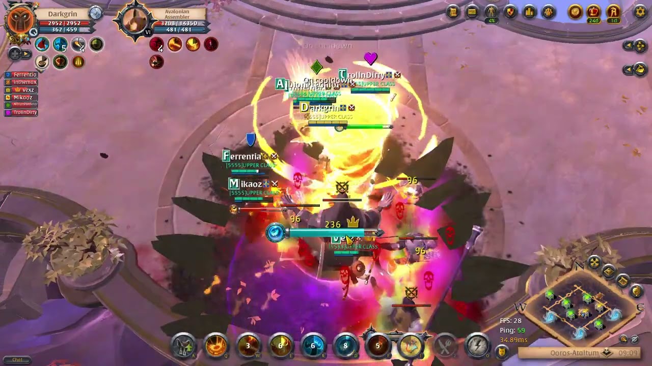 Albion Online Ava Roads Big Construct Gold Chest BLAZING POV